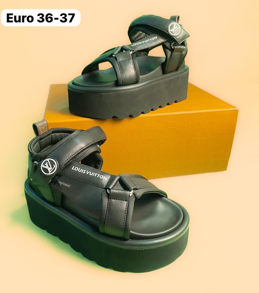 Louis Vuitton Sandalia Plataforma