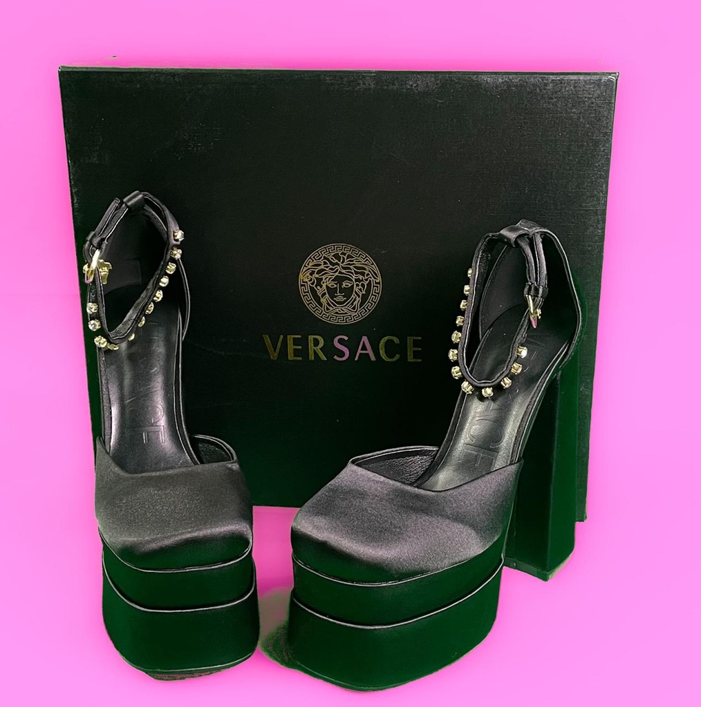 Versace tacon plataforma