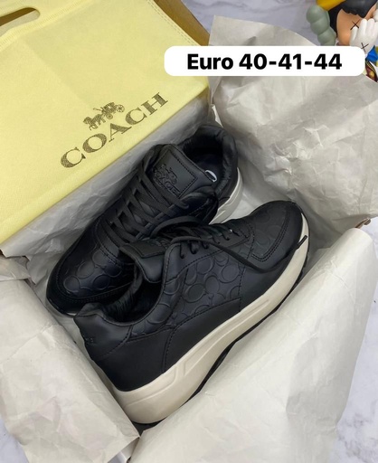 [Coach Negro Cuero] Coach Negro Cuero