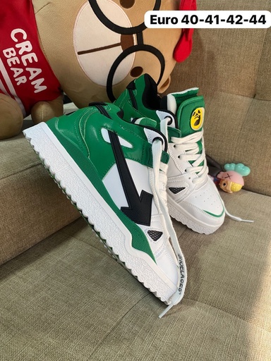 [Off White Botin] Off White Botin Verde