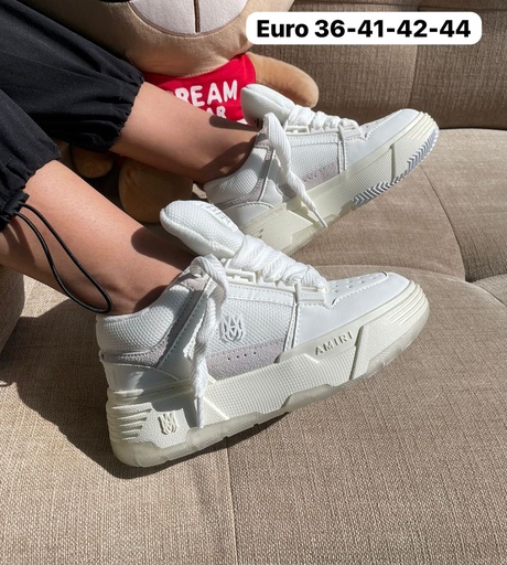 [Amiri Blanco Suela Beige] Amiri Blanco Suela Beige