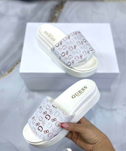 Guess Sandalia Blanco