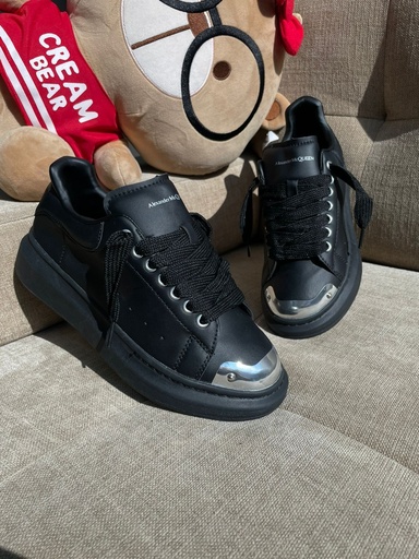 Alexander Mcqueen AAA Negro Plateado