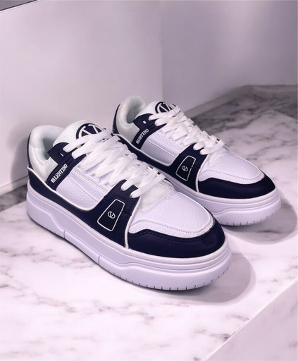 Valentino Negro Blanco Rayas GA367