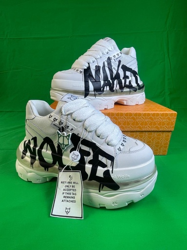 Naked Wolfe Grafiti Camara Blanco